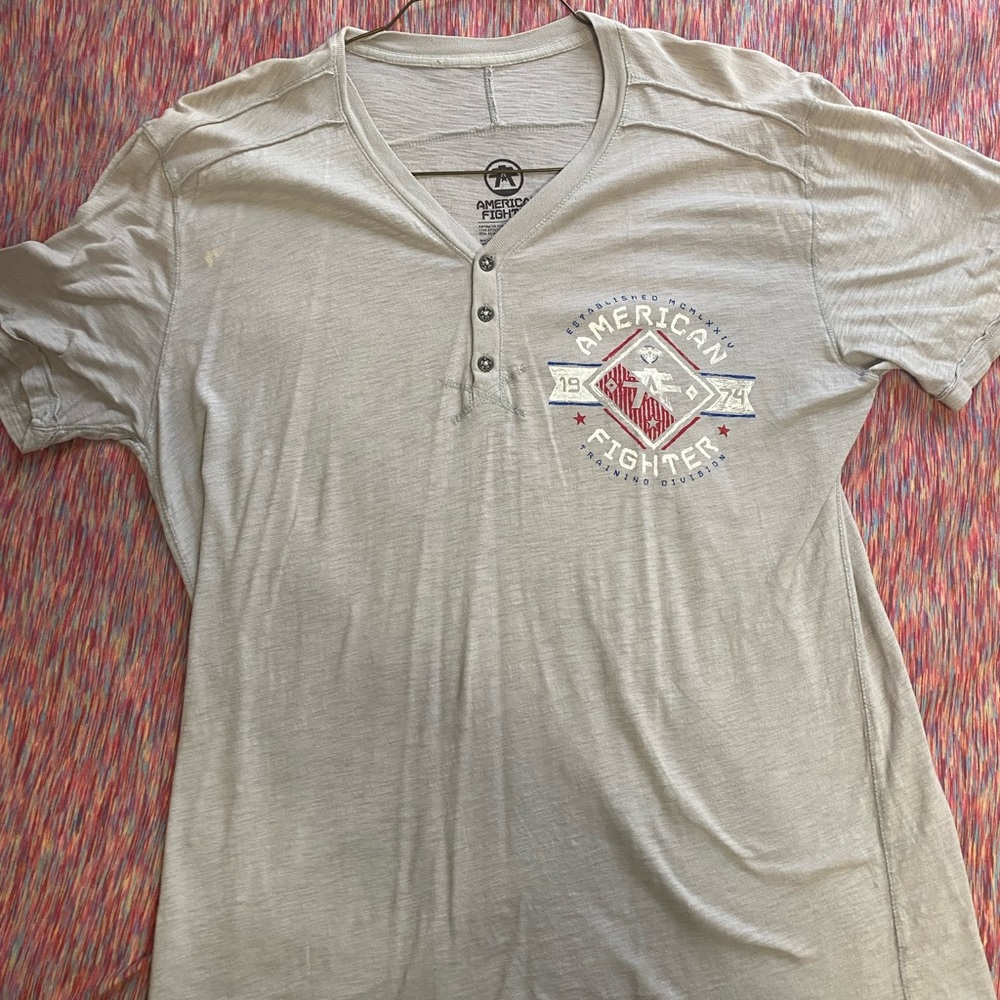 American Fighter, made by Affliction short sleeve V neck